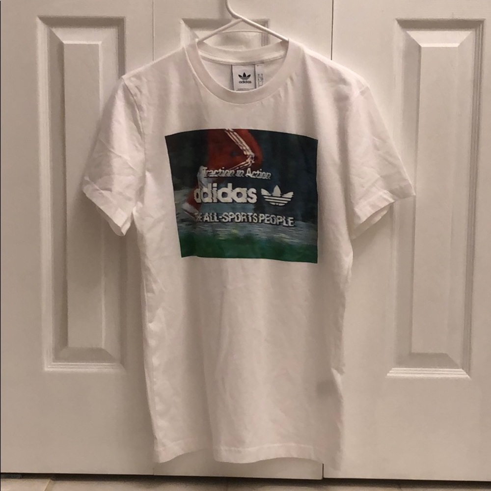 Adidas graphic T shirt